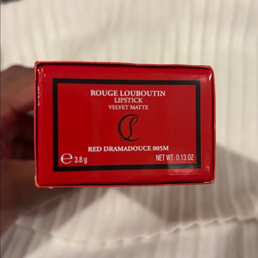 Christian Louboutin Rouge Louboutin Velvet Matte lipstick - Red Dramadouce 005M